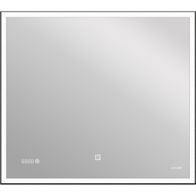 Зеркало CERSANIT LED 011 DESIGN 80 с подсветкой и часами KN-LU-LED011*80-d-Os